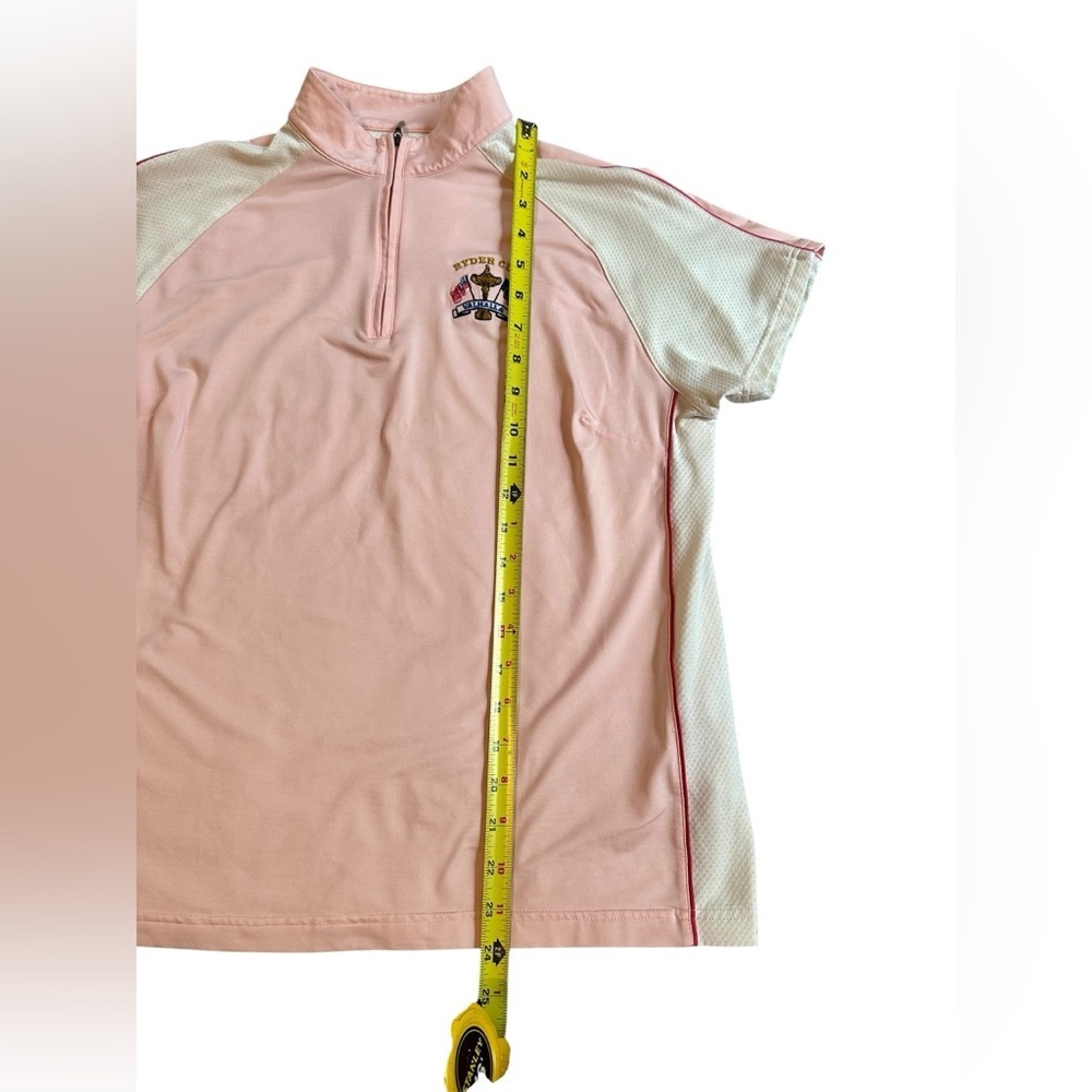 Adidas Pink Ryder Cup Golf Polo Size Large​​ - Picture 4 of 9